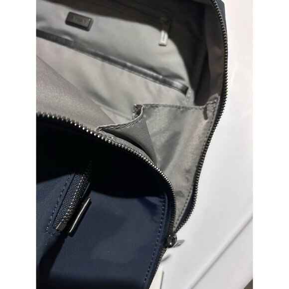 Away Everywhere Backpack 16” Laptop Storagage Navy Blue Nylon Travel Waterproof - Picture 8 of 13